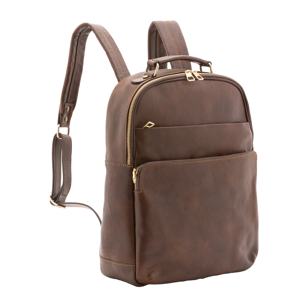 Zaino  unisex In Vera pelle Made in Italy 39x31x10 cm