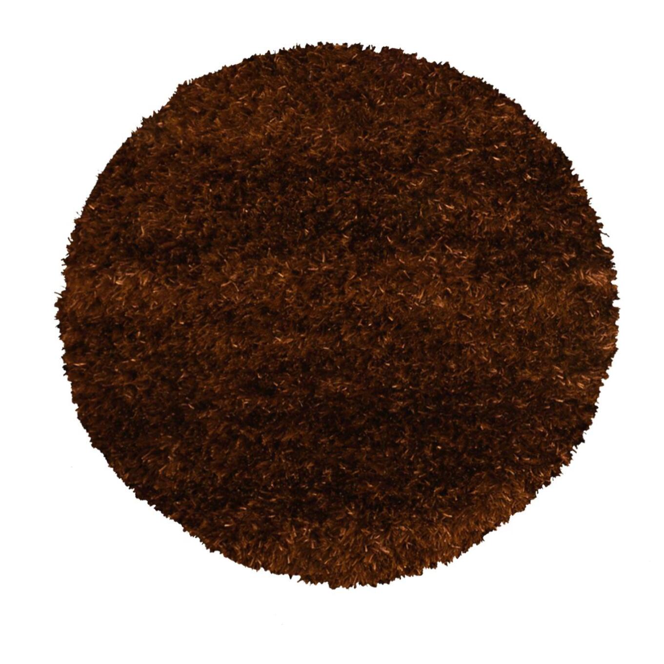 Tapis shaggy fait main motif uni HAGO