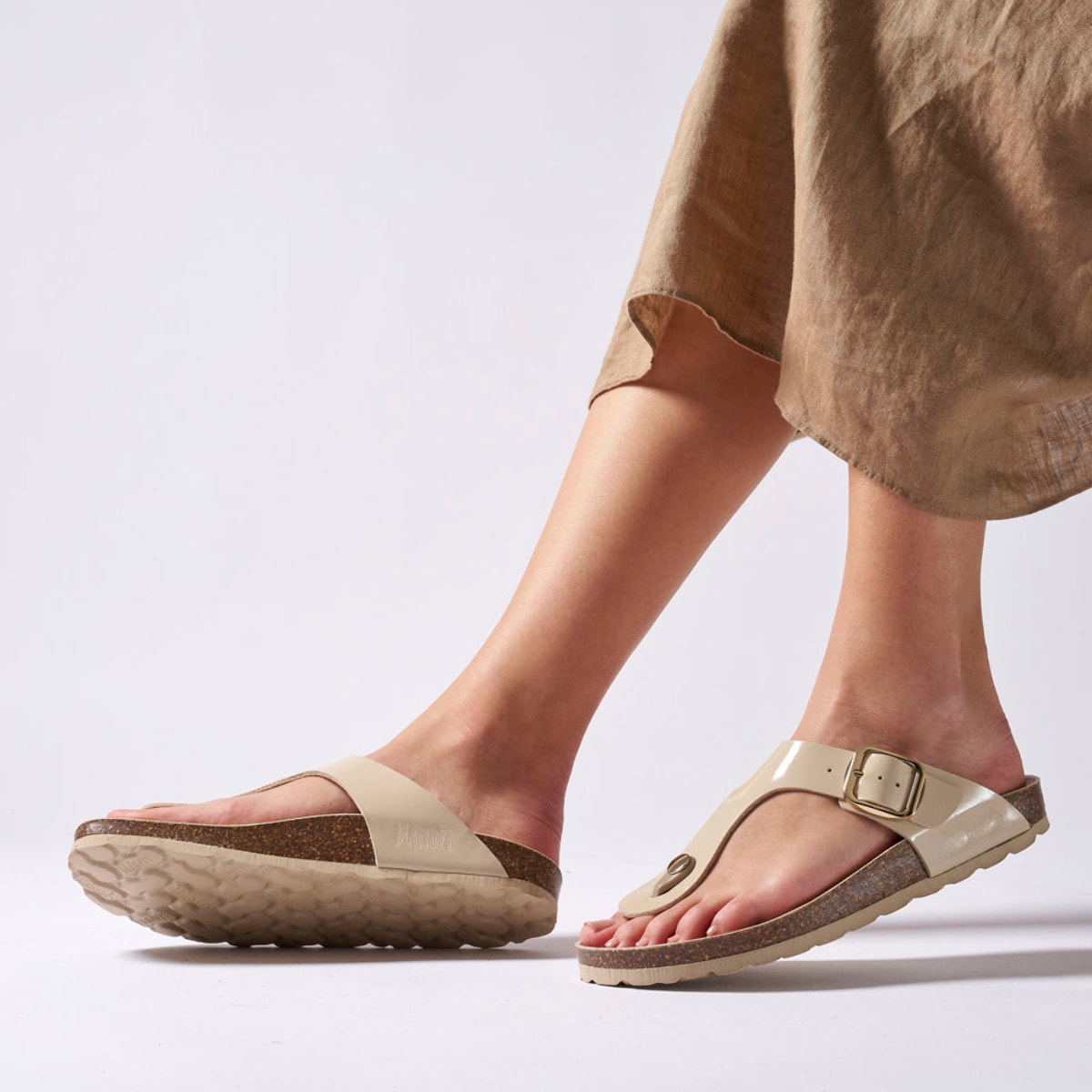 Sandalo Mandèl Beige