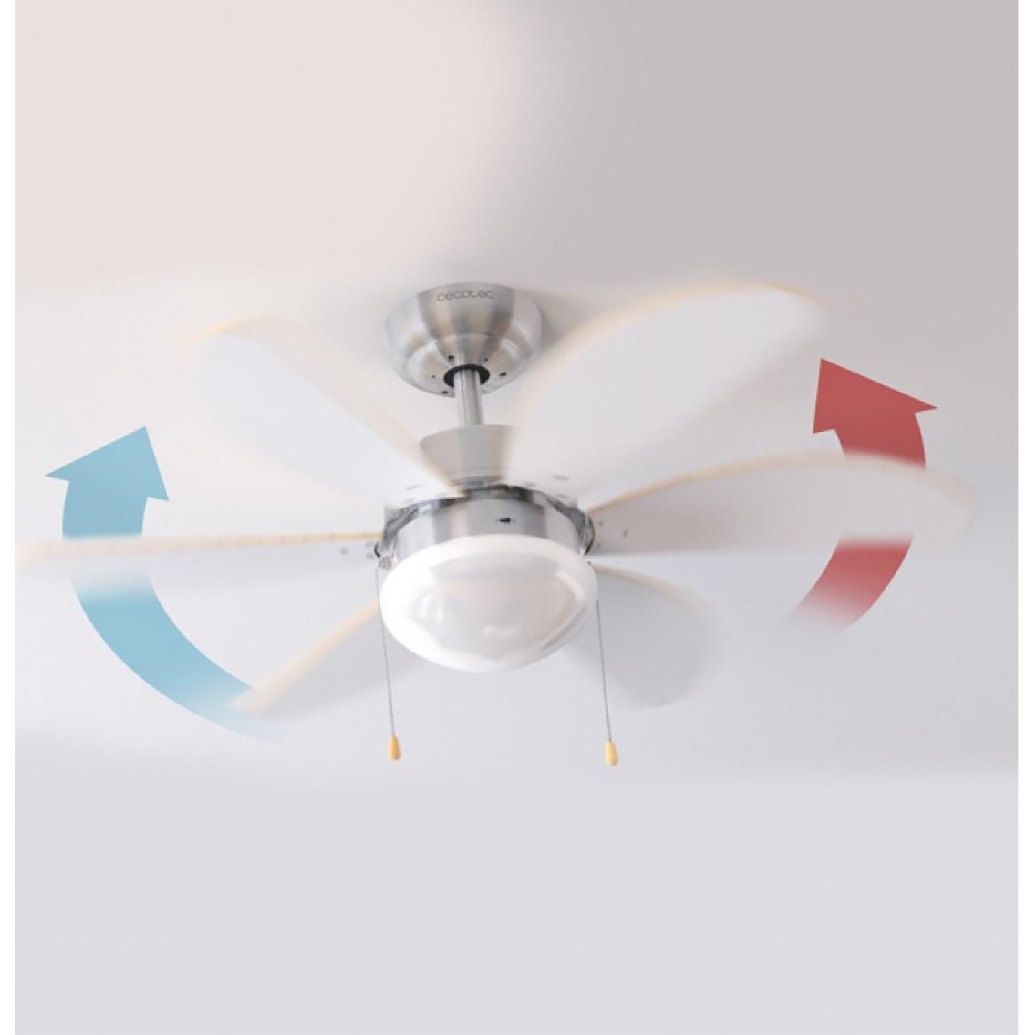 Cecotec Ventilateur de plafond avec lampe EnergySilence Aero 350 50 W, basse con
