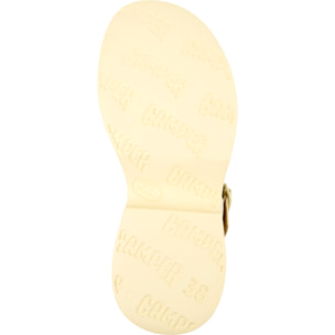 Sandalias - CAMPER Tasha - Amarillo - Cuero liso