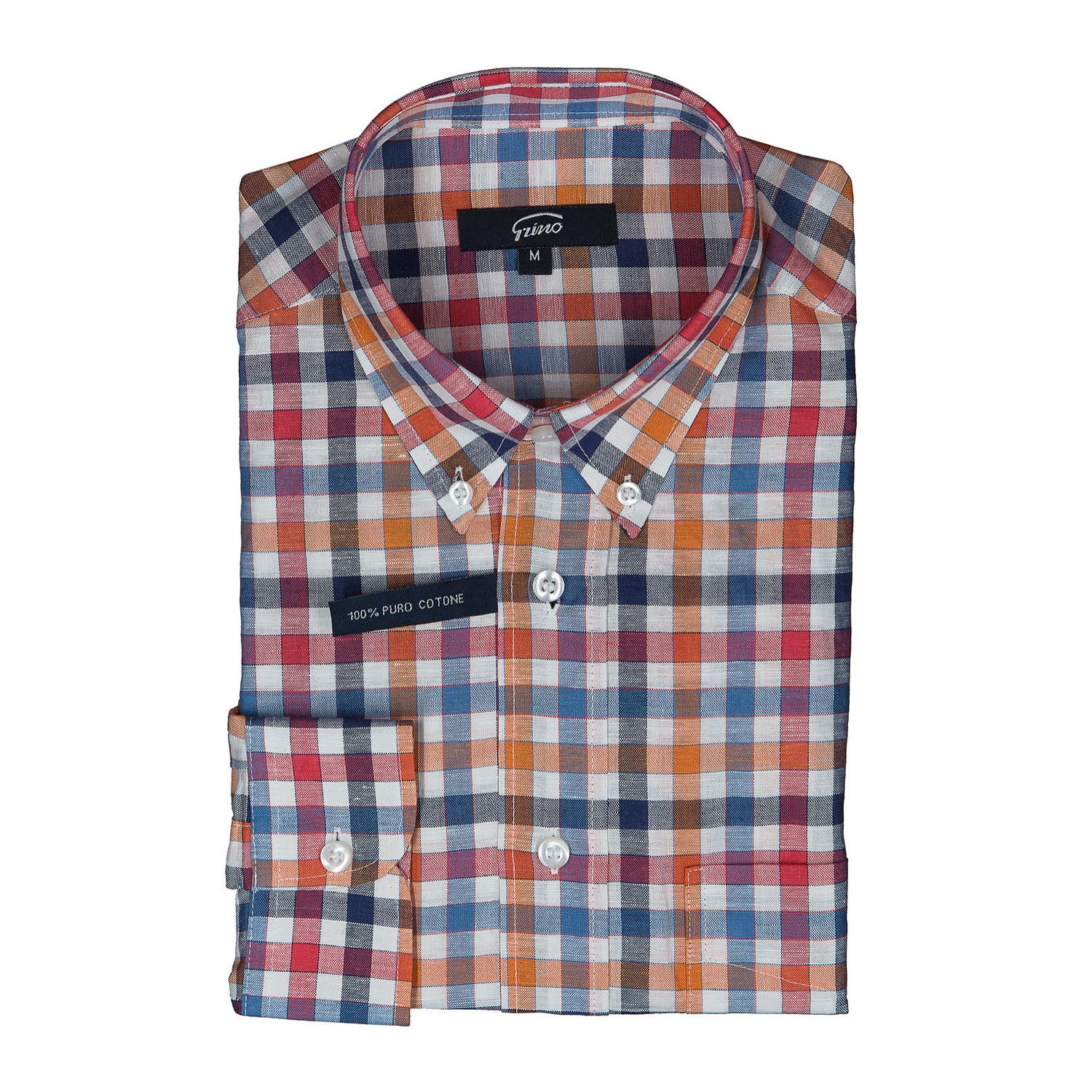 Camicia GRINO quadro multicolore