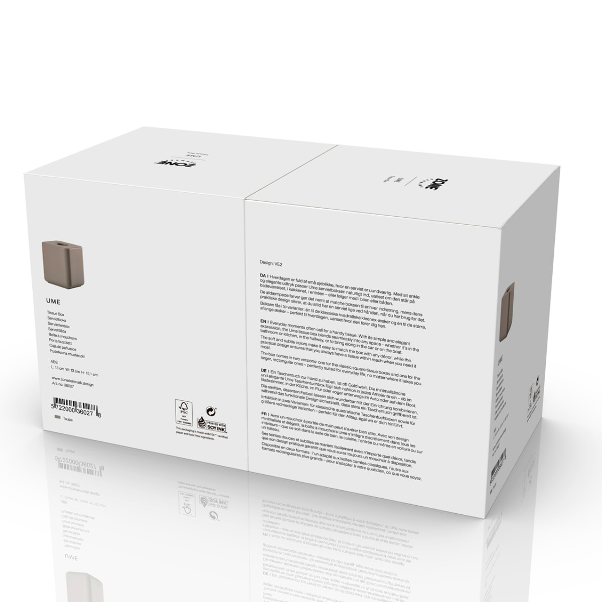 Boîte à mouchoirs Ume