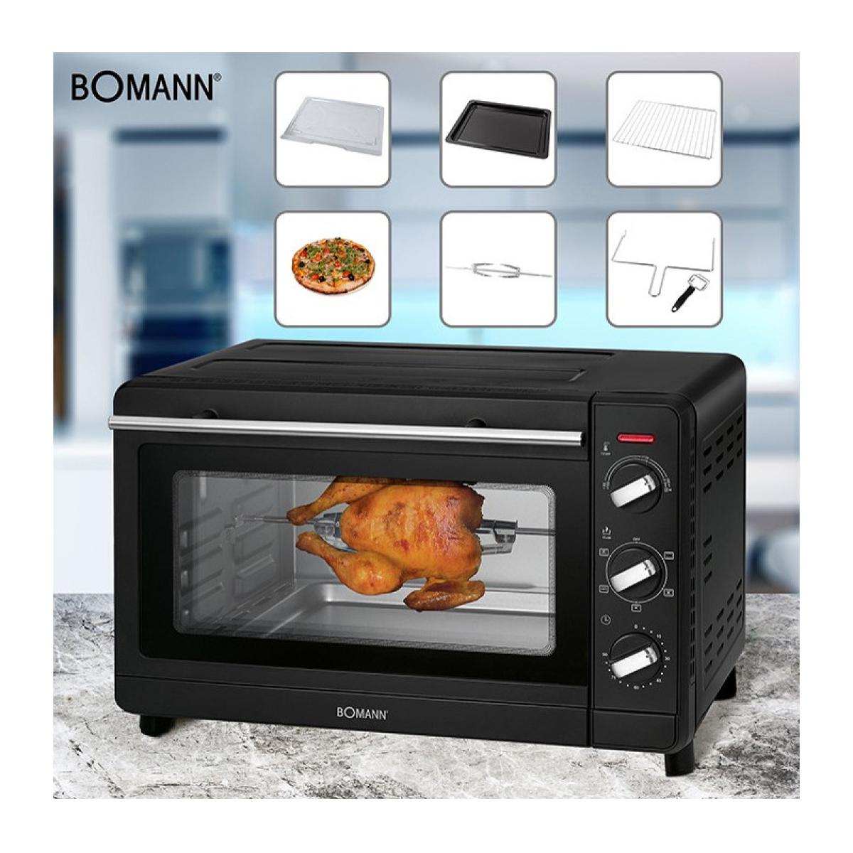 Four multifonction 30L Bomann MBG 6023 CB Noir