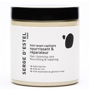 Cheveux Abîmés et Sensibilisés - Soin Lavant Nourrissant et Réparateur