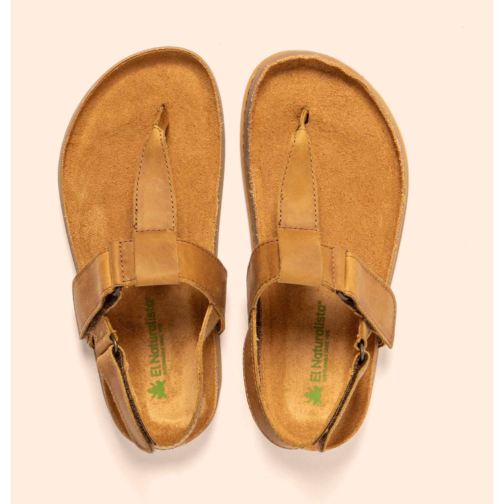 Sandalias N6004 ARIZONA MOSTAZA / HORIZON color Mostaza