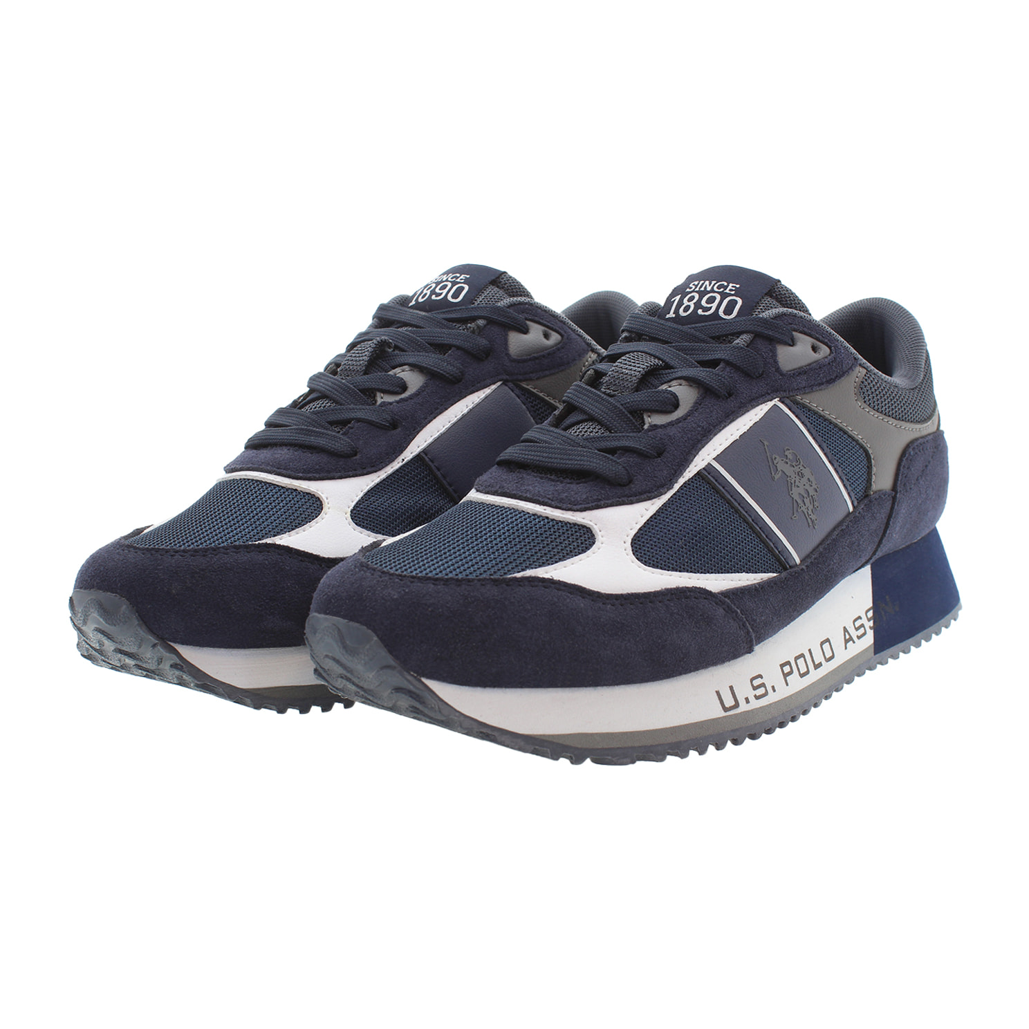 U.S. Polo Assn. - Sneakers CLEEF007MDMS1 in tessuto per uomo