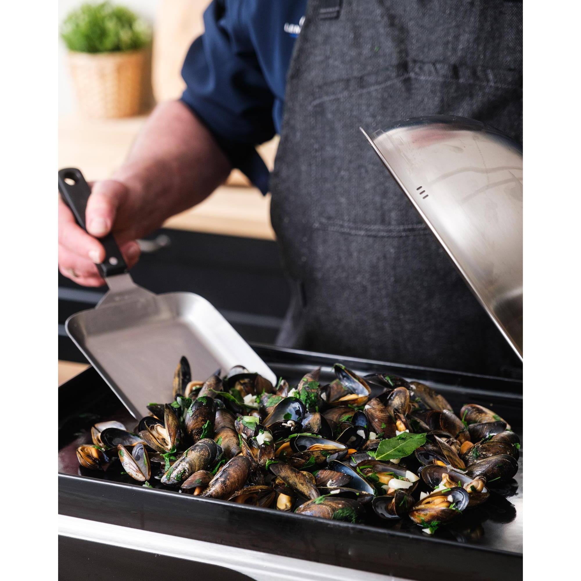 Maxi Spatule Inox Rebords - LE MARQUIER