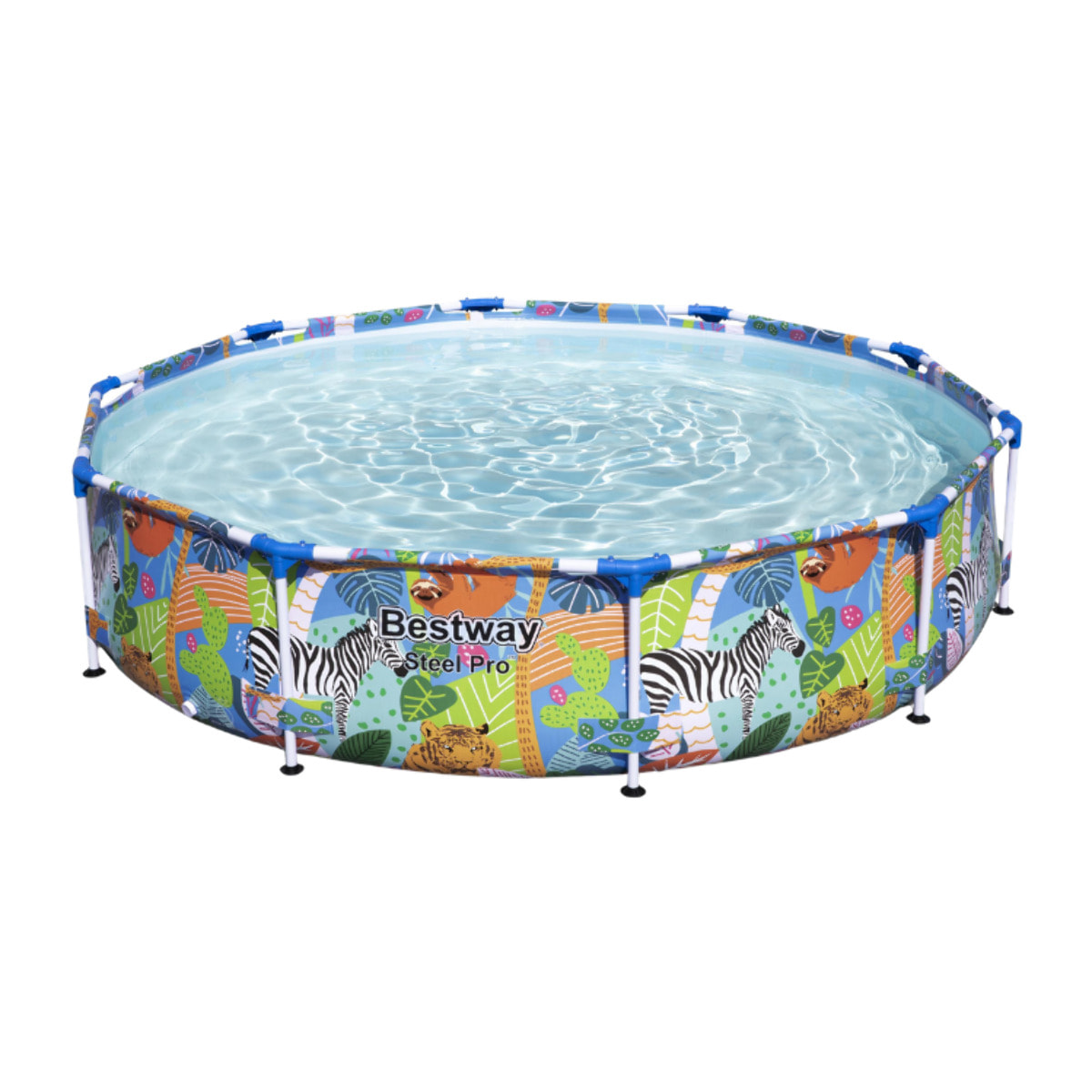 Bestway Piscine hors sol tubulaire ronde Bestway Steel Pro 305 x 66 cm bleu