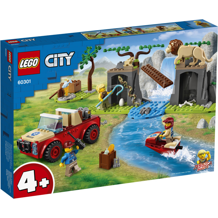 LEGO CITY 60301 - FUORISTRADA DI SOCCORSO ANIMALE