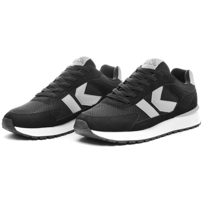 Kappa - Sneakers Uomo Donna Nero - Logo Martin