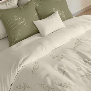 Housse de couette 100 % coton 80 fils Orba