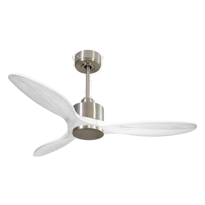 Ventilador de techo Reversible Termostato Wifi Motor DC Techos Inclinados Mando a Distancia Hypersilence Memoria SantoriniD132C0364986 PURLINE
