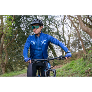 Guantes de ciclismo ECOON modelo Alpe en color Azul
