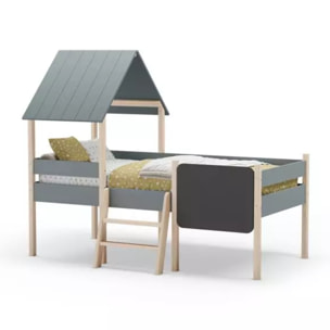 Cama cabaña Mokibed Verde Salvia - Oak Soft