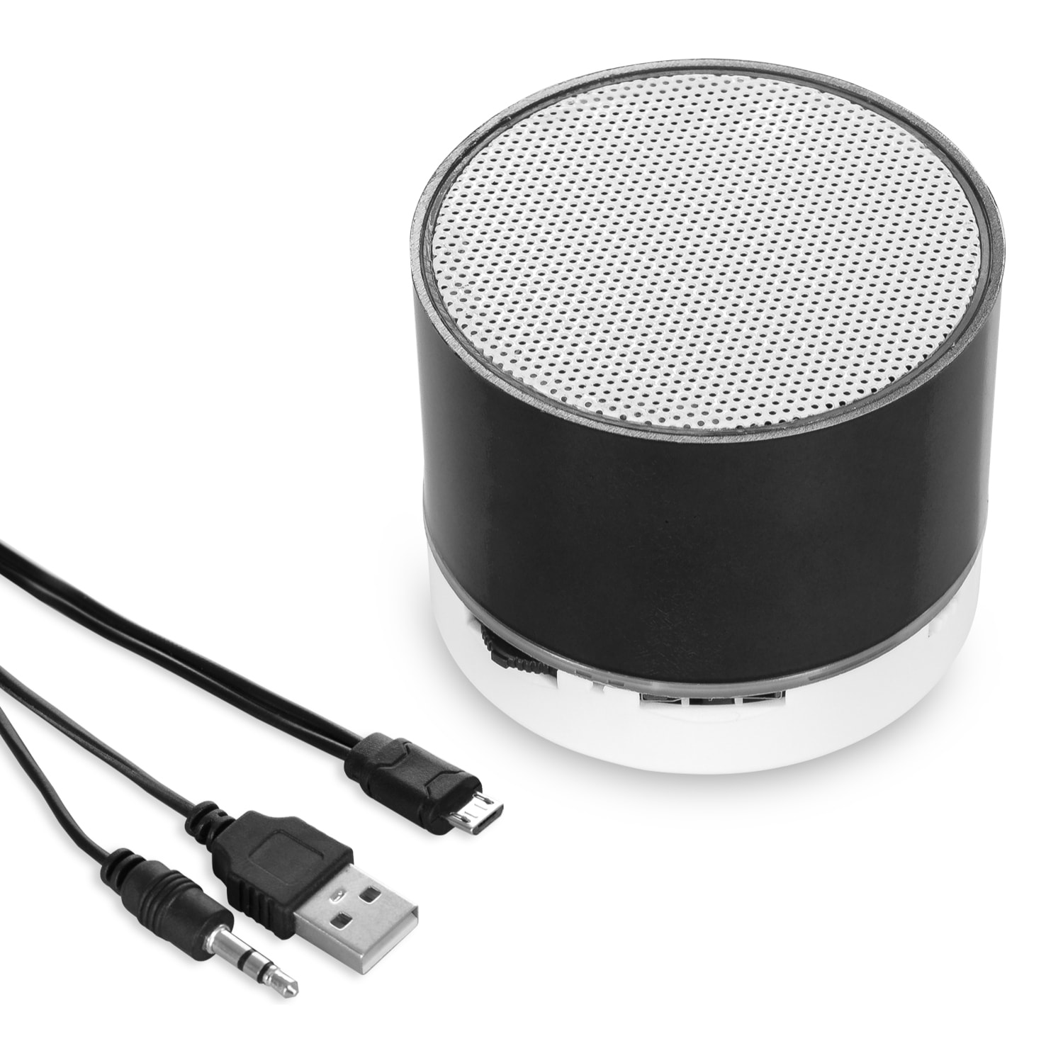Altoparlante compatto Viancos Bluetooth 3.0 da 3W, con luce LED, vivavoce e radio FM.