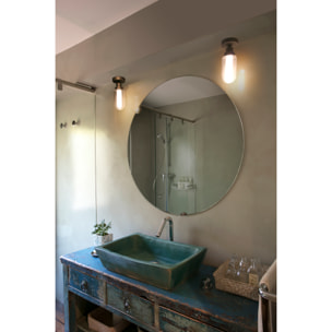 BRUME Lampada plafoniera grigio metallico