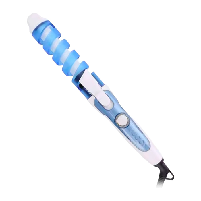 Rizador de pelo QL-118 con tubo de 19mm y 35W. Temperatura de 200°C.
