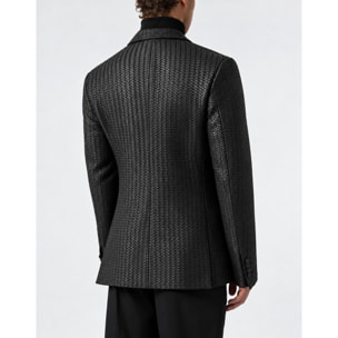 PHILIPP PLEIN Blazer de cuero