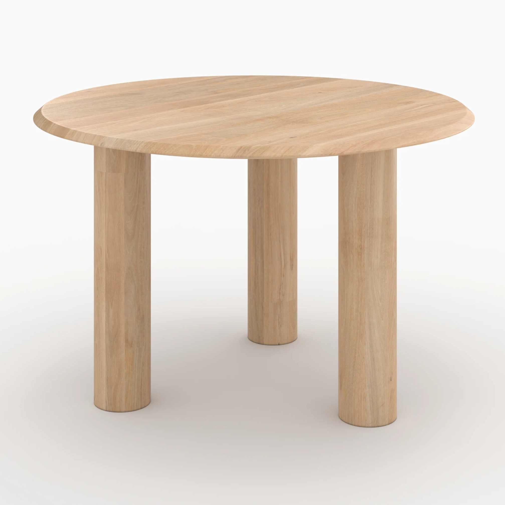 Table ronde en bois de manguier 4 personnes - Sacha