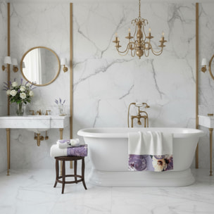 Set Spugna RAMAGE 5 Pezzi: 2 Viso+2 Ospite + 1 Telo Bagno