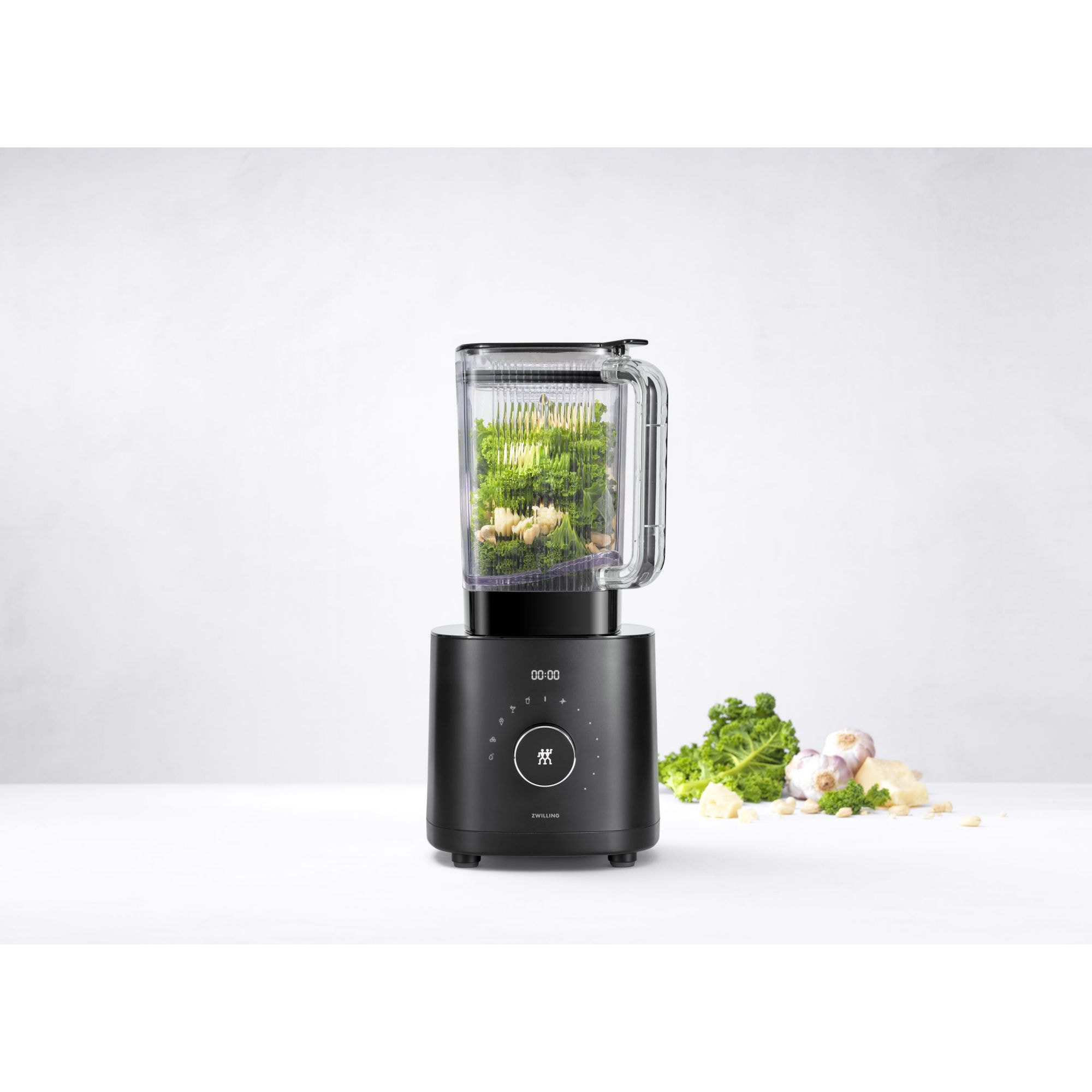 ZWILLING Power Blender, 6 Programmes, 1,8 Litres, 1600W, 220-240V, Moteur AC, Prise UE, Noir, série Enfinigy