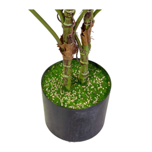 Pianta artificiale Vacchetti in plastica monstera cmh110