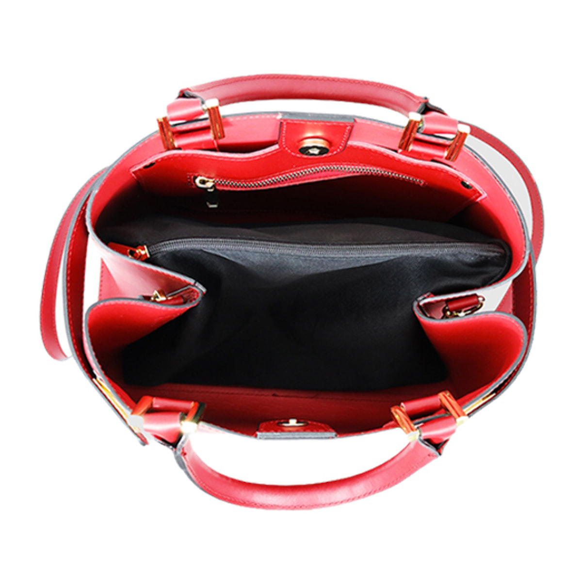 Bolso de Mano Cheval Firenze Shedir Rojo