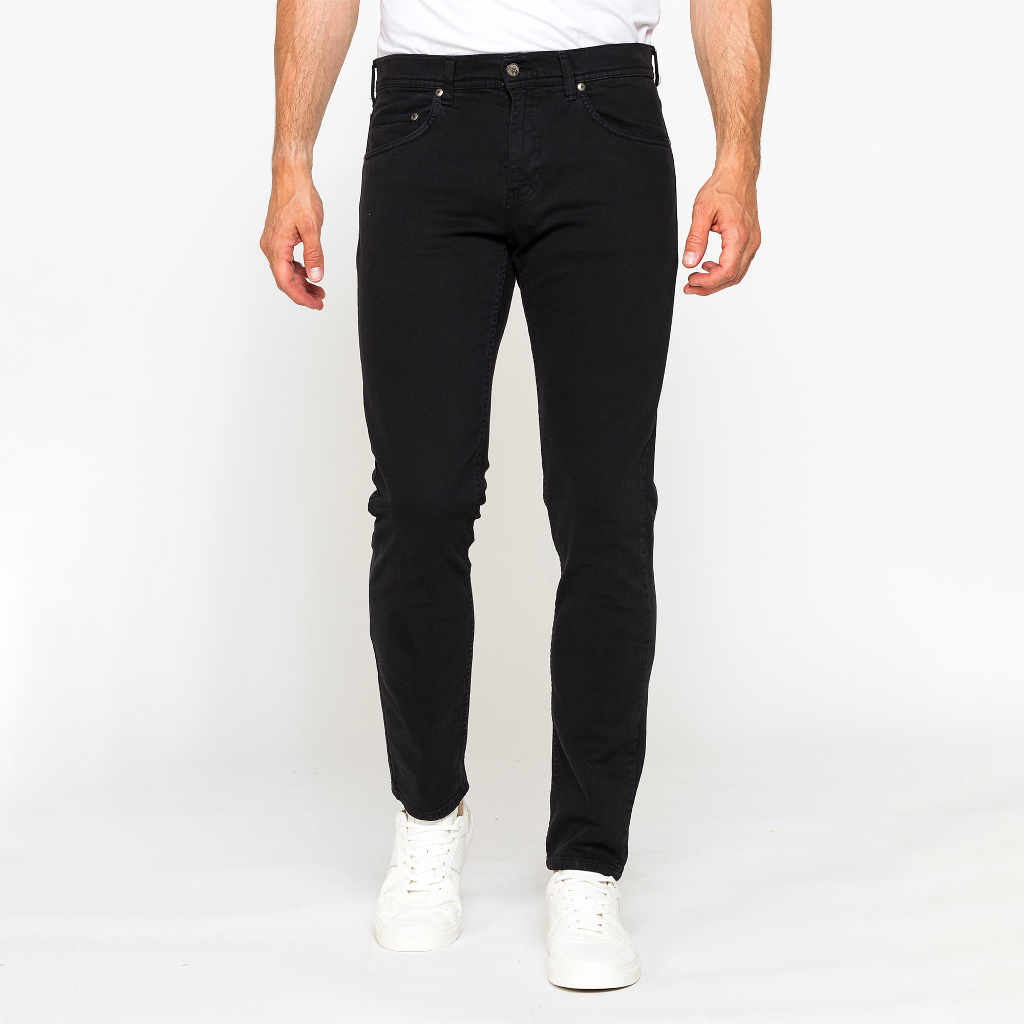 JEANS COLOR SLIM FIT IN BULL DENIM STRETCH TINTO OLD