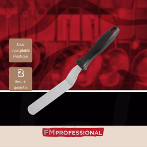 Spatule coudée de pâtisserie en inox 29 cm FM Professional Pâtisserie