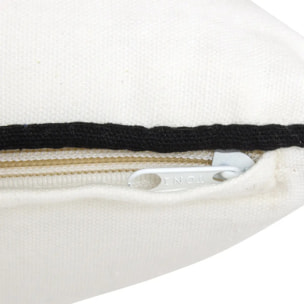 Coussin The palm resort 40x40cm blanc