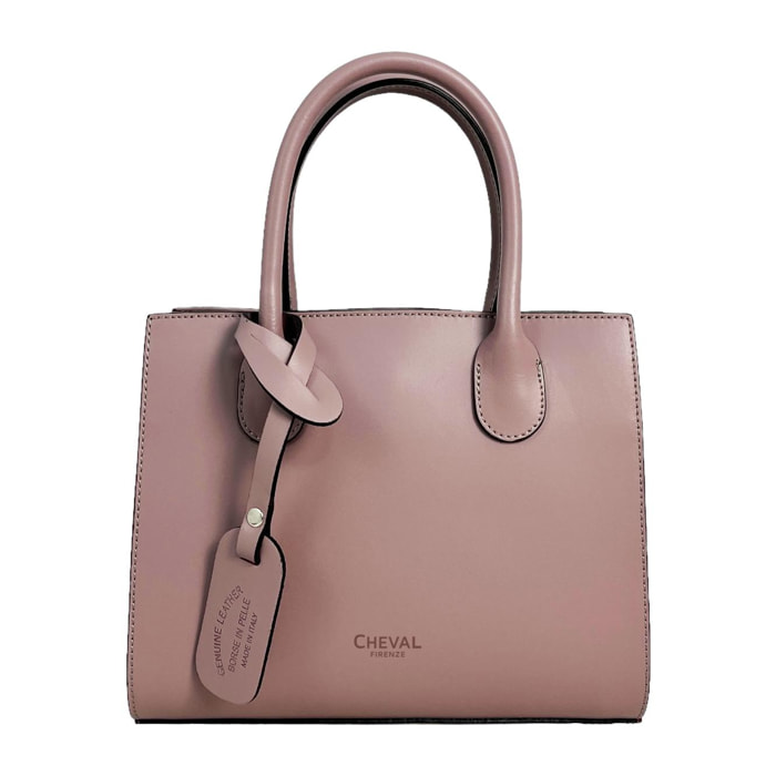 Bolso de mano Cheval Firenze Izar Mini Rosa Empolvado