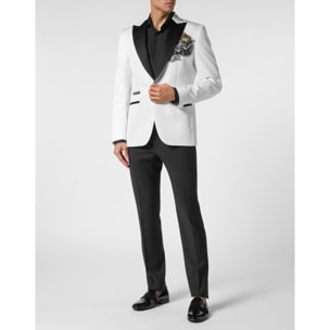 PHILIPP PLEIN One-Button Blazer Slim Fit TATTOO