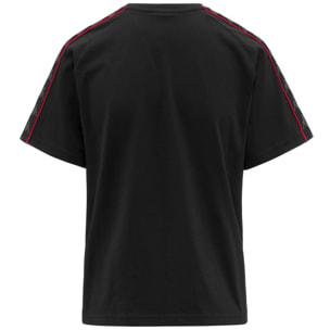 Kappa - T-Shirts & Top Donna Nero - 222 Banda Adi