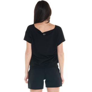 Camiseta mujer Cristal Shine escotada