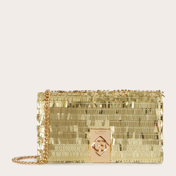 Motivi - Wallet Bag in paillettes - Oro