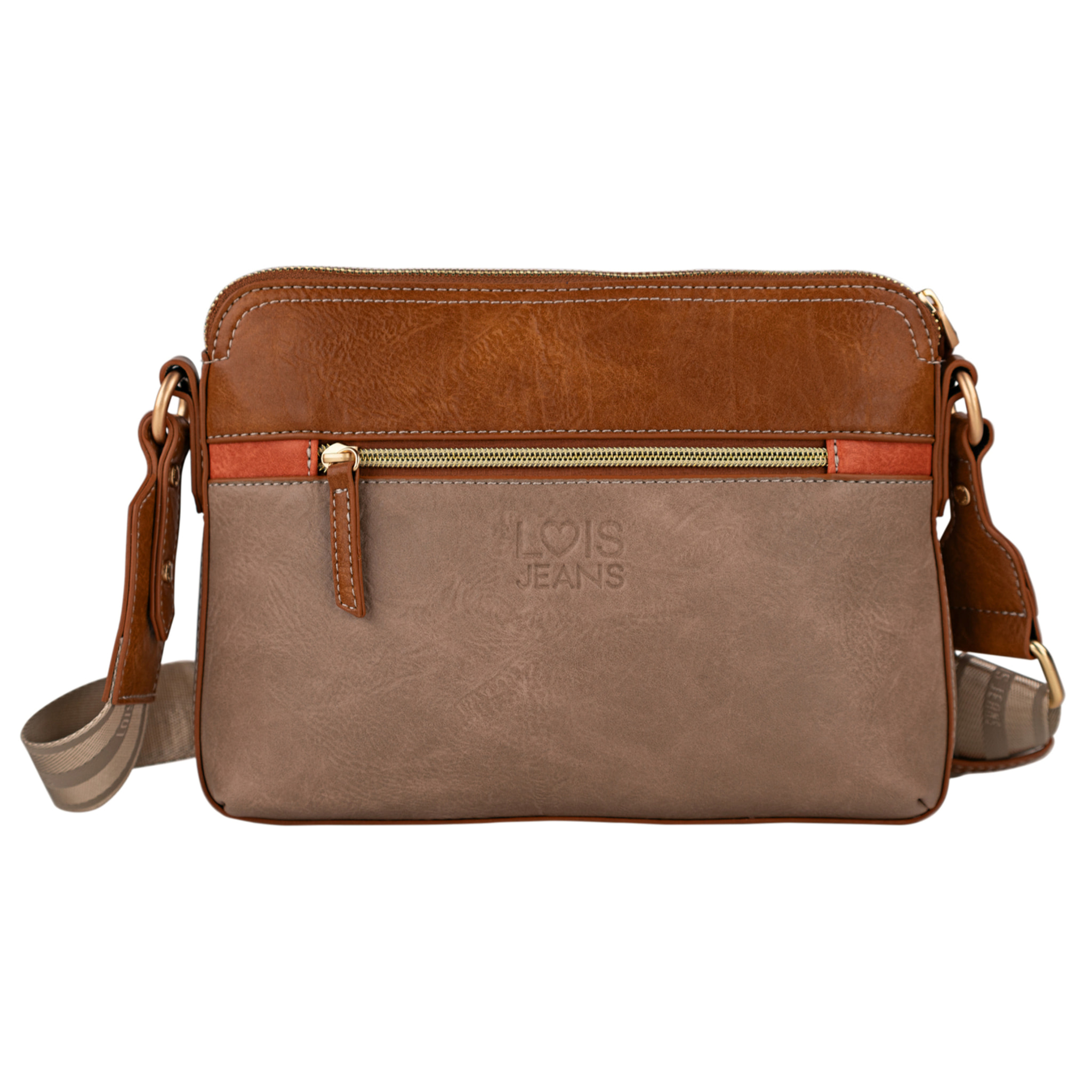Bolso Bandolera Mujer Lois Kate Marron