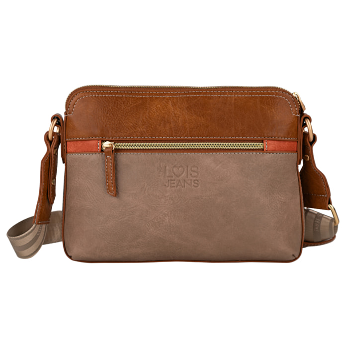 Bolso Bandolera Mujer Lois Kate Marron
