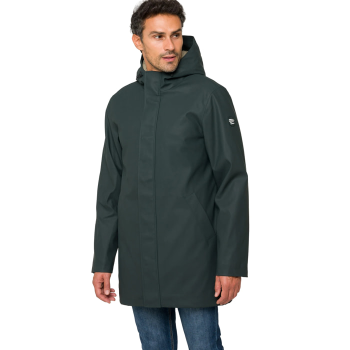 Parka KASHMEER acolchada impermeable Verde oscuro