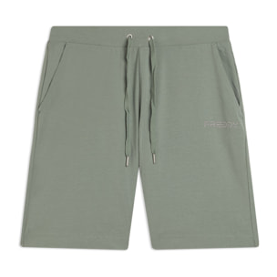 Pantaloni Corti in Jersey con Coulisse e Logo FREDDY