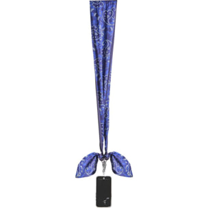 Cordon téléphone FORCE CASE foulard Bandana bleu