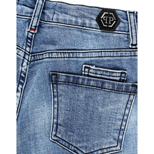 PHILIPP PLEIN Denim Trousers ICONIC PLEIN