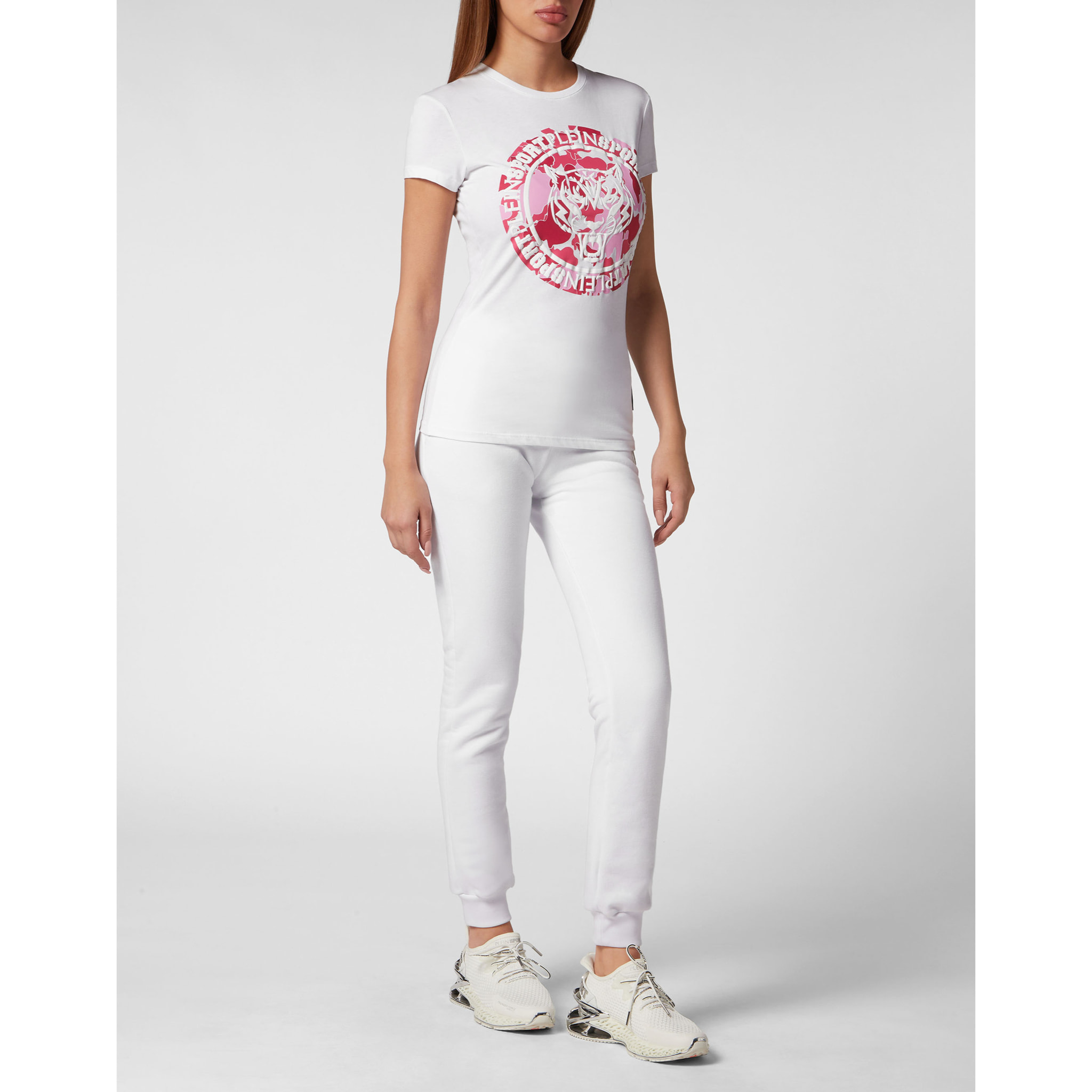 PLEIN SPORT T-Shirt Slim Fit CARBON TIGER