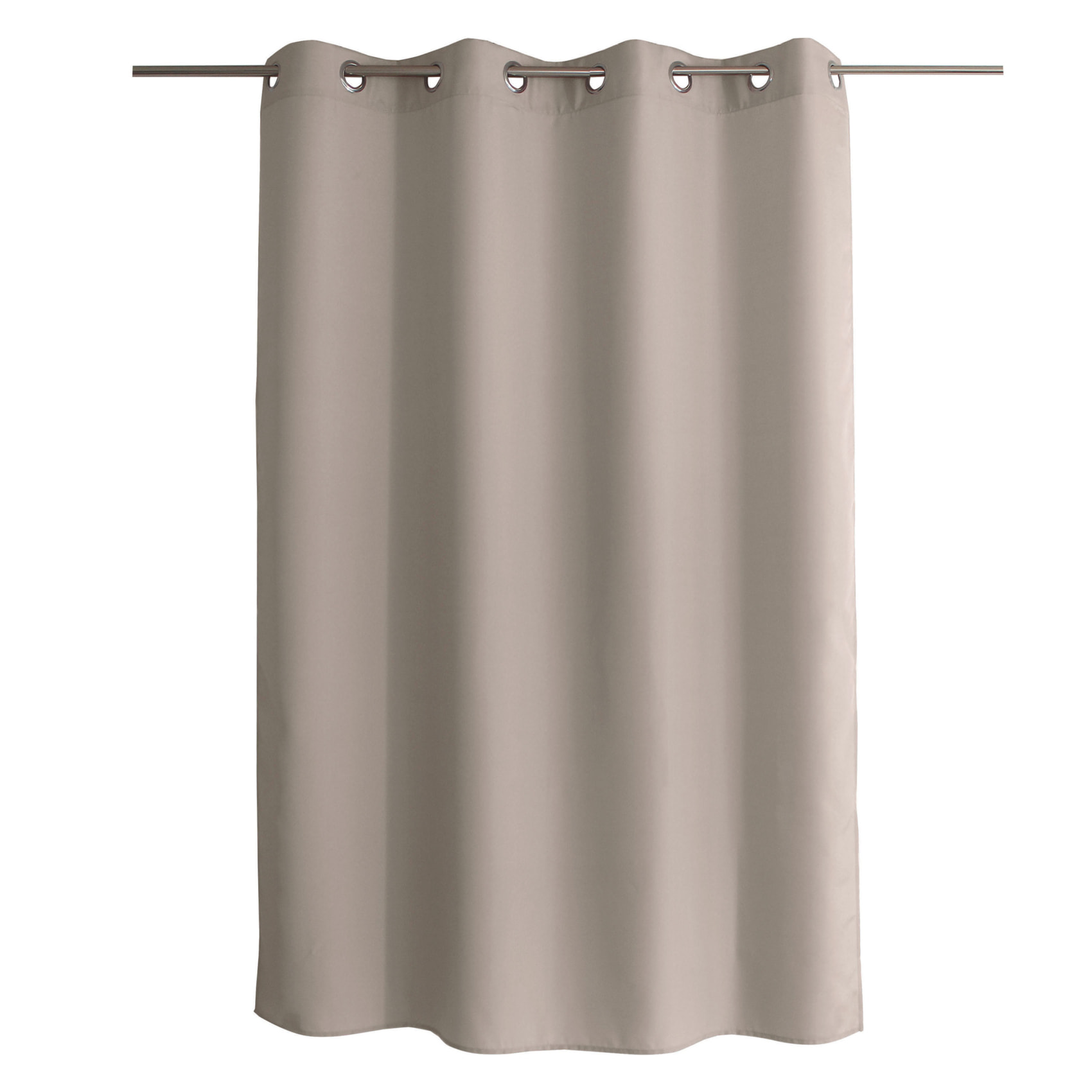 Rideau uni à oeillets - Naturel