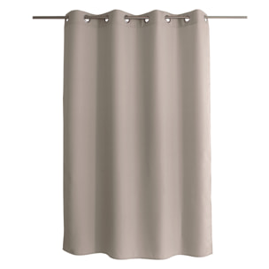 Rideau uni à oeillets - Naturel