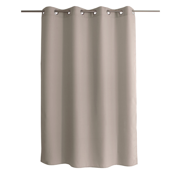 Rideau uni à oeillets - Naturel