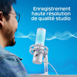 Micro Gamer HYPERX QuadCast 2 Frost