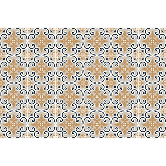 Stickers muraux - Sticker Mural Carrelage adhésif Cuisine Salle de Bain - 24 STICKERS CARRELAGES AZULEJOS GUSTAVIE