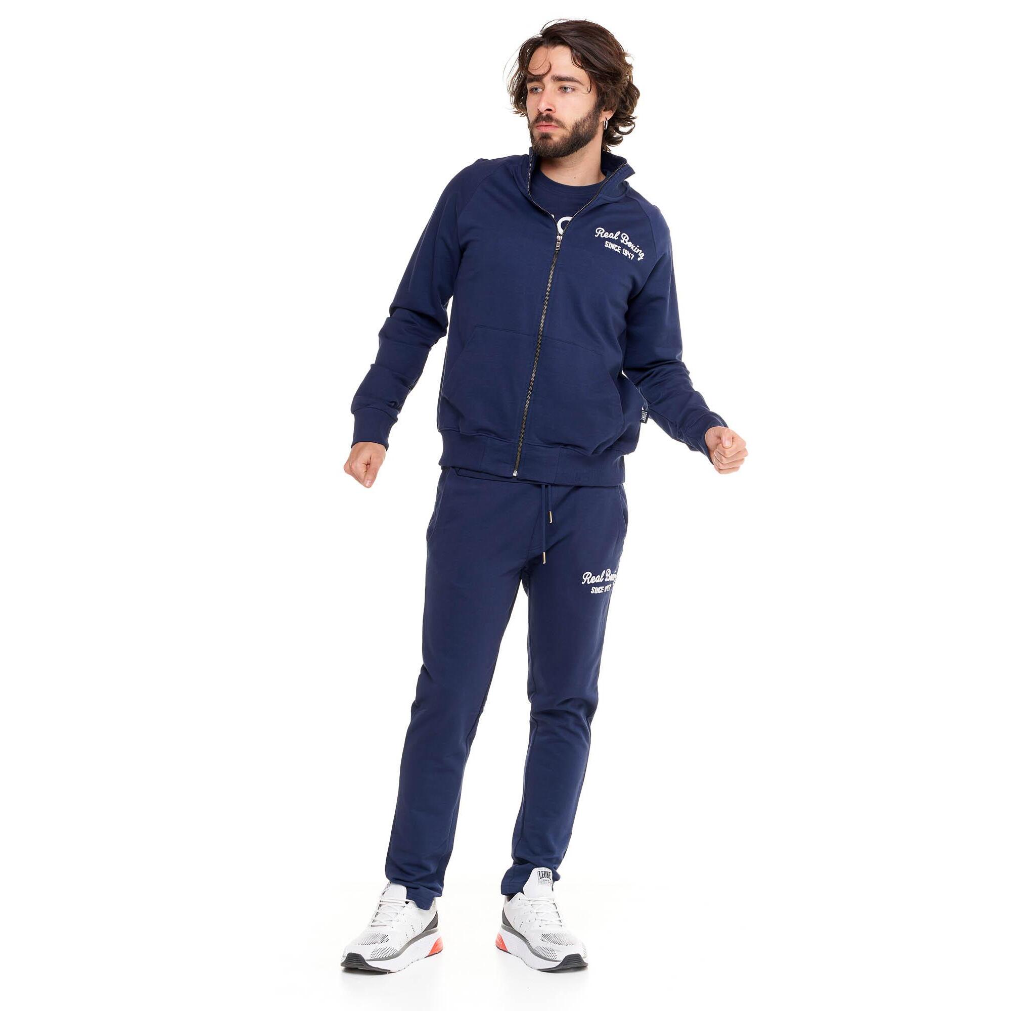 Tuta uomo con collo alto e zip linea Real Boxing