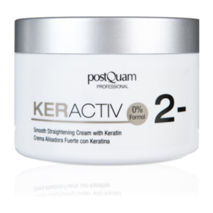 Crema Alisadora Keratina Suave Keractiv 2 - Cabello fino/teñido - 200 ml